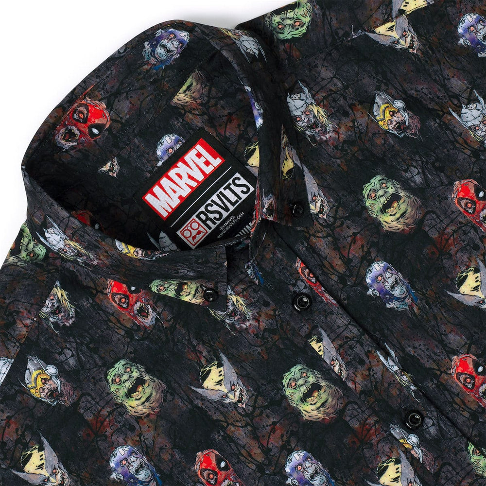 Marvel Zombies "Hangry" – KUNUFLEX Short Sleeve Shirt - Image 7