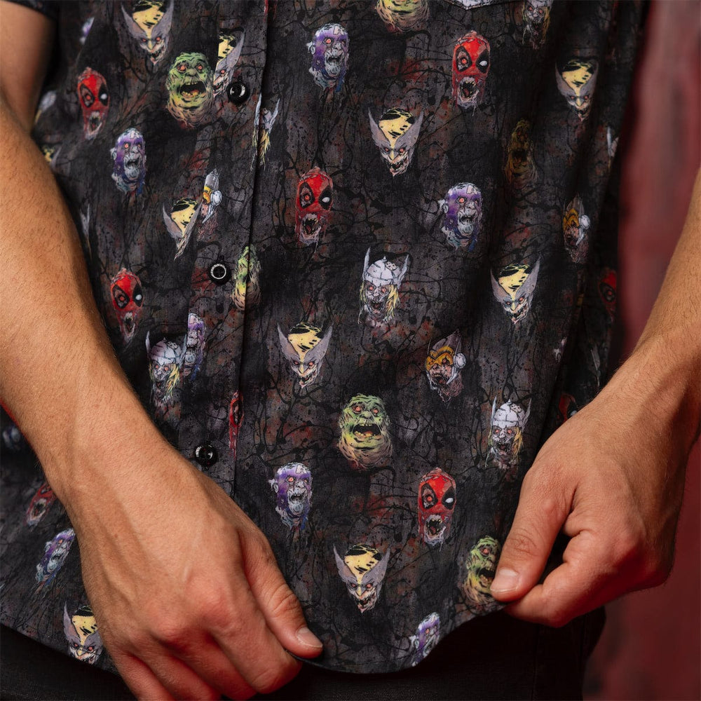 Marvel Zombies "Hangry" – KUNUFLEX Short Sleeve Shirt - Image 6