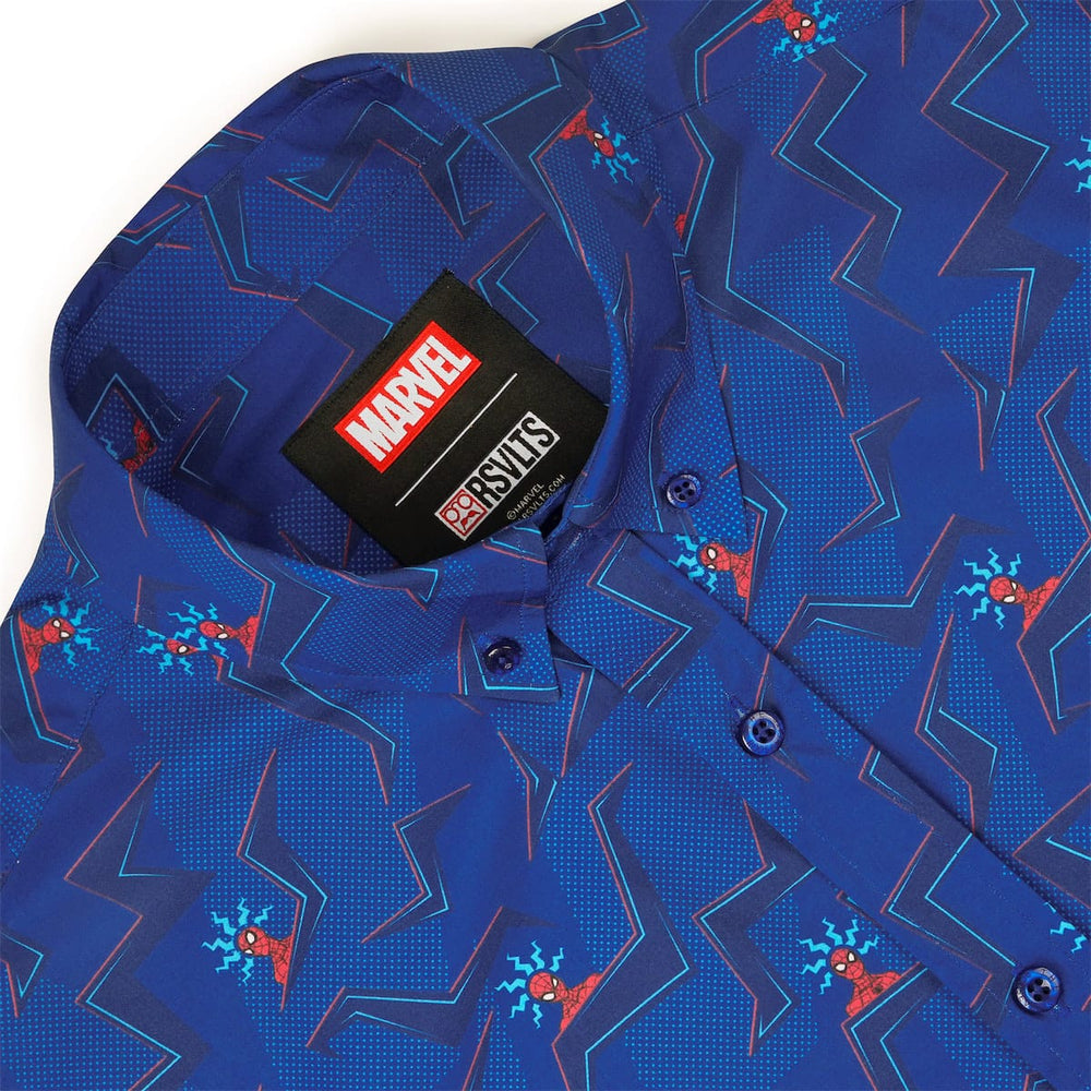 Spider-Man "High Alert" – KUNUFLEX Short Sleeve Shirt - Image 6