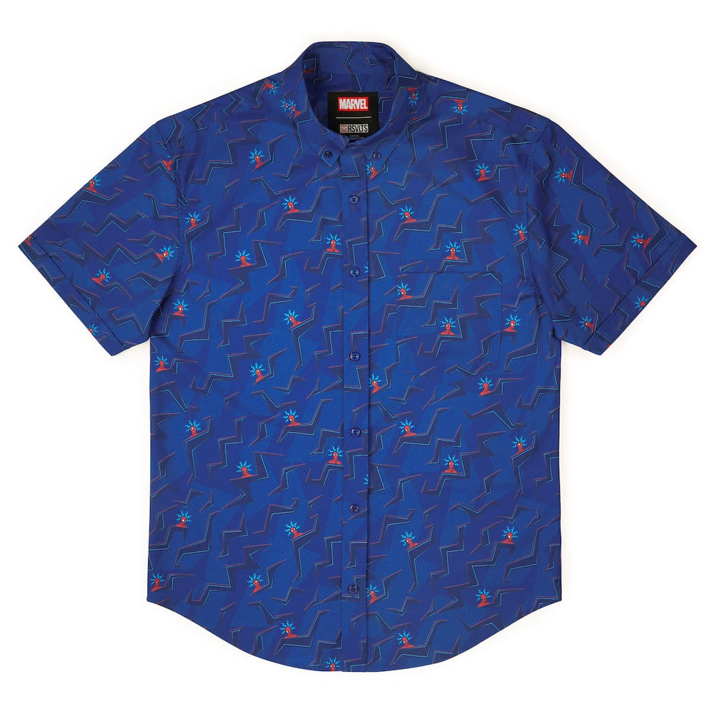 Spider-Man "High Alert" – KUNUFLEX Short Sleeve Shirt - Image 5