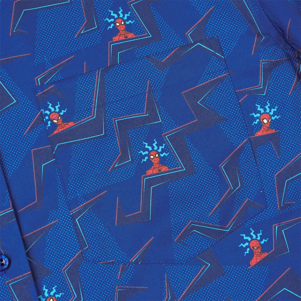 Spider-Man "High Alert" – KUNUFLEX Short Sleeve Shirt - Image 3