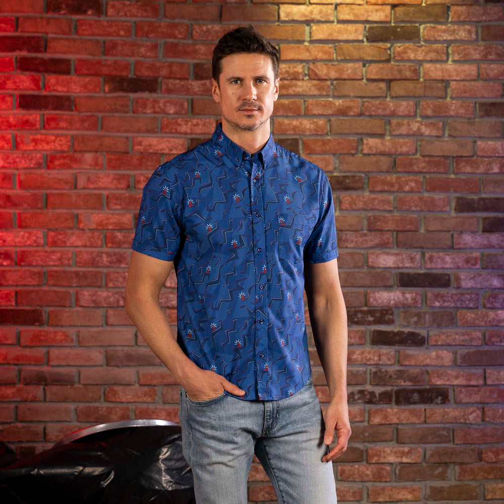 Spider-Man "High Alert" – KUNUFLEX Short Sleeve Shirt - Image 2
