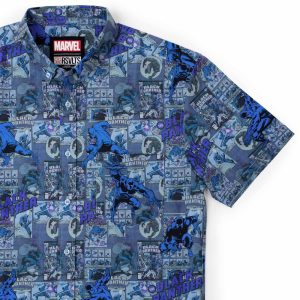 Black Panther "Panther Power" – KUNUFLEX Short Sleeve Shirt