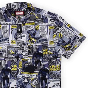 Black Panther "The Panther Follows" – KUNUFLEX Short Sleeve Shirt