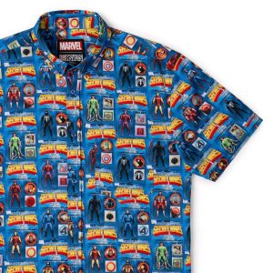 Marvel Secret Wars "Secret Shields" – KUNUFLEX Short Sleeve Shirt