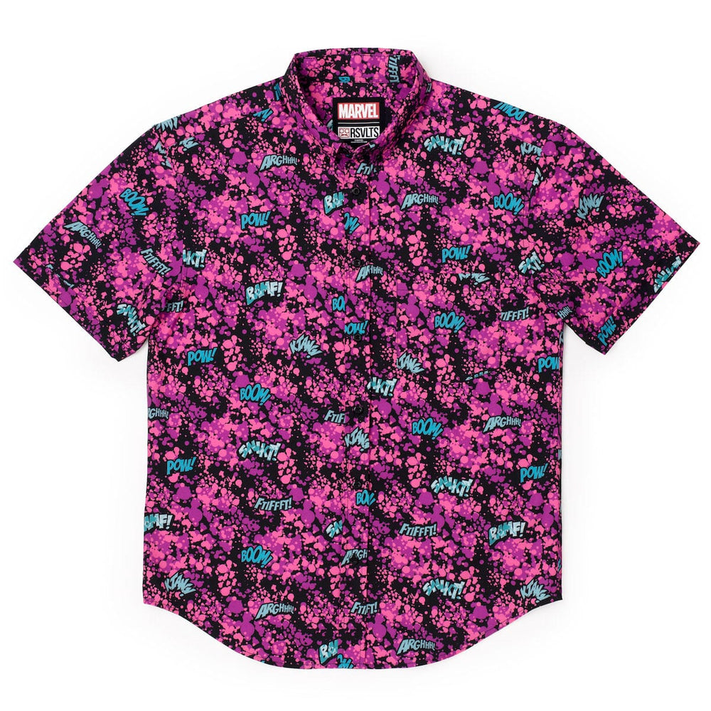 Marvel “Fightin' Words” – KUNUFLEX Short Sleeve Shirt - Image 3