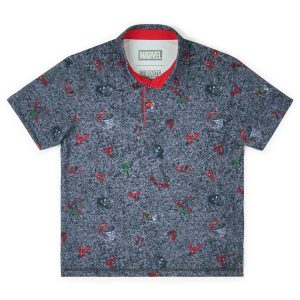 Spider-Man "Tensile Torment" – Youth All-Day Polo