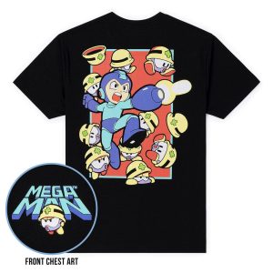 Mega Man "Test of Metall" – Crewneck Tee