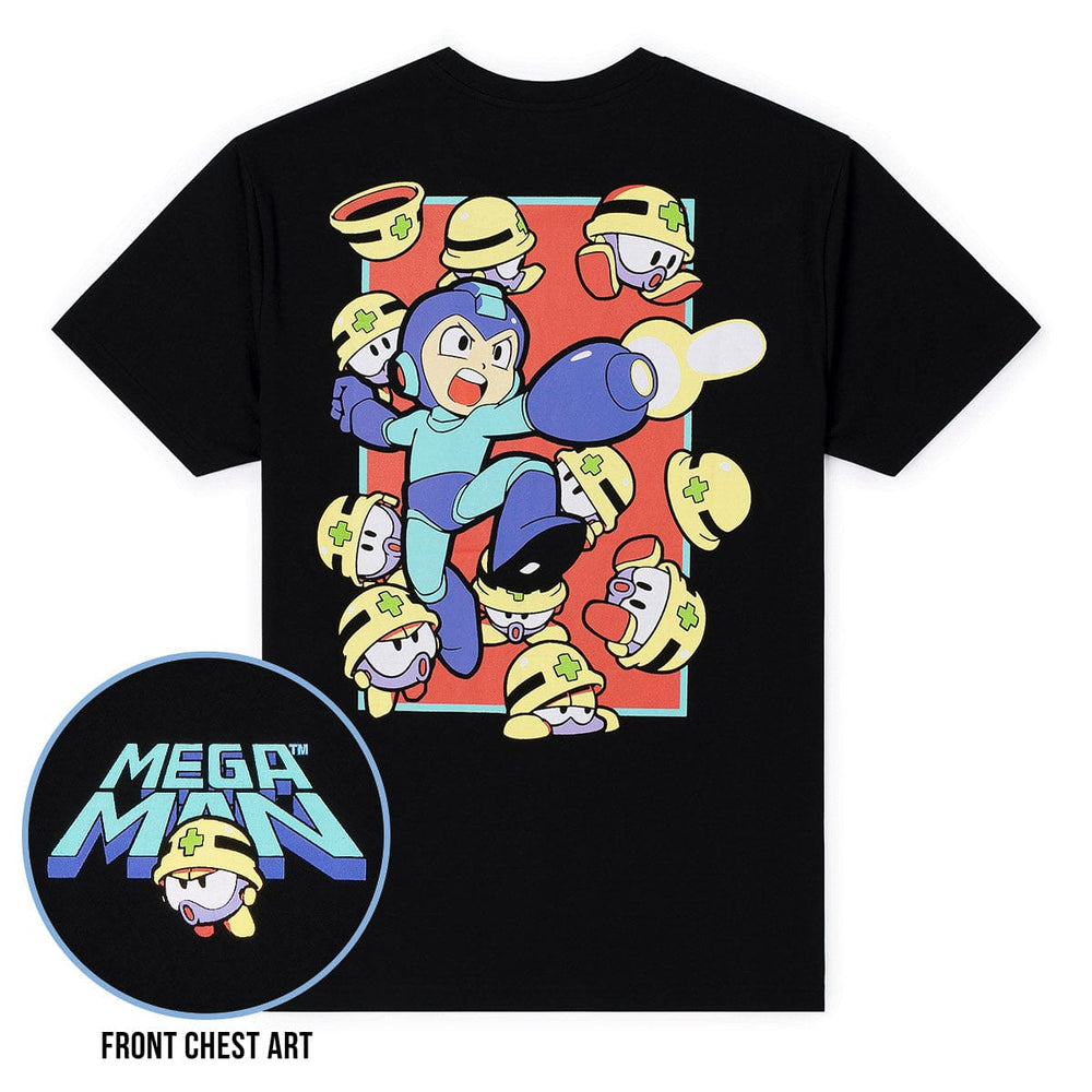 Mega Man "Test of Metall" – Crewneck Tee