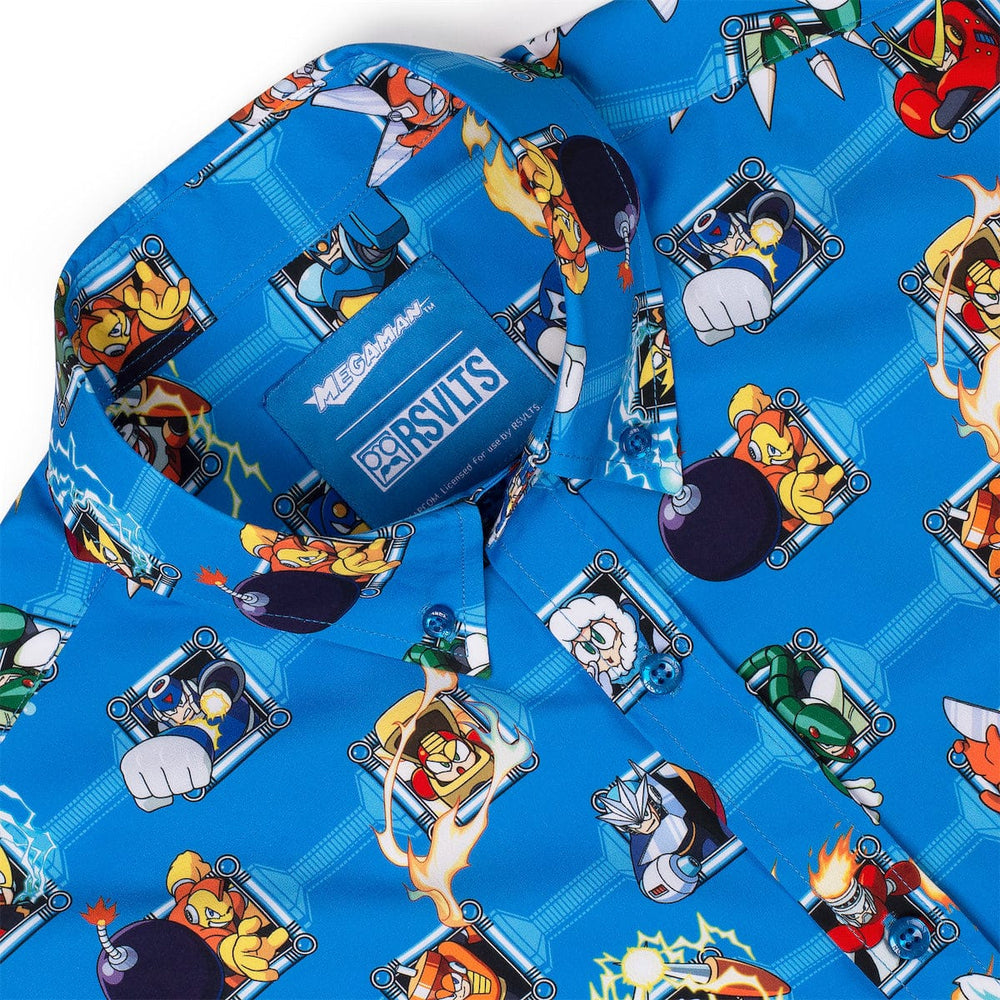 Mega Man "Choose Wily" – KUNUFLEX Short Sleeve Shirt - Image 6