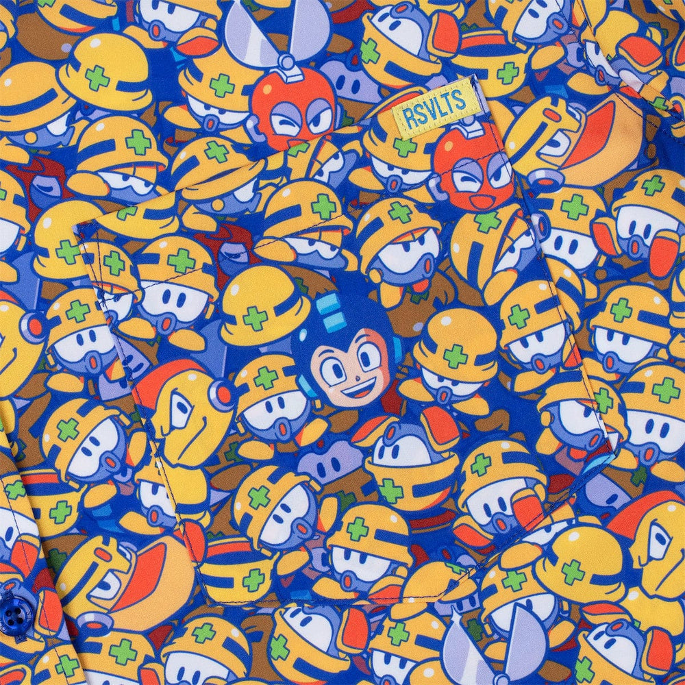 Mega Man "Metall Heads" – KUNUFLEX Short Sleeve Shirt - Image 3