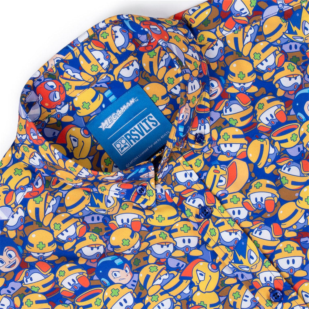 Mega Man "Metall Heads" – KUNUFLEX Short Sleeve Shirt - Image 6