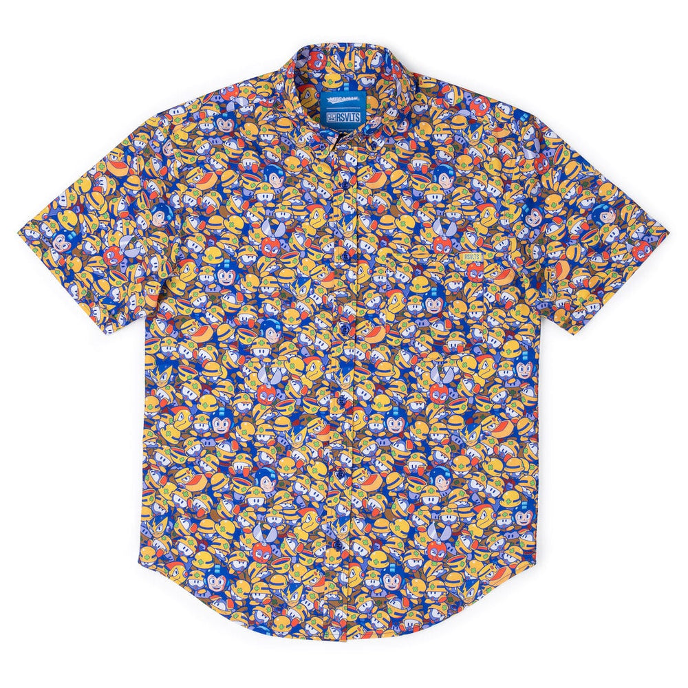 Mega Man "Metall Heads" – KUNUFLEX Short Sleeve Shirt - Image 5