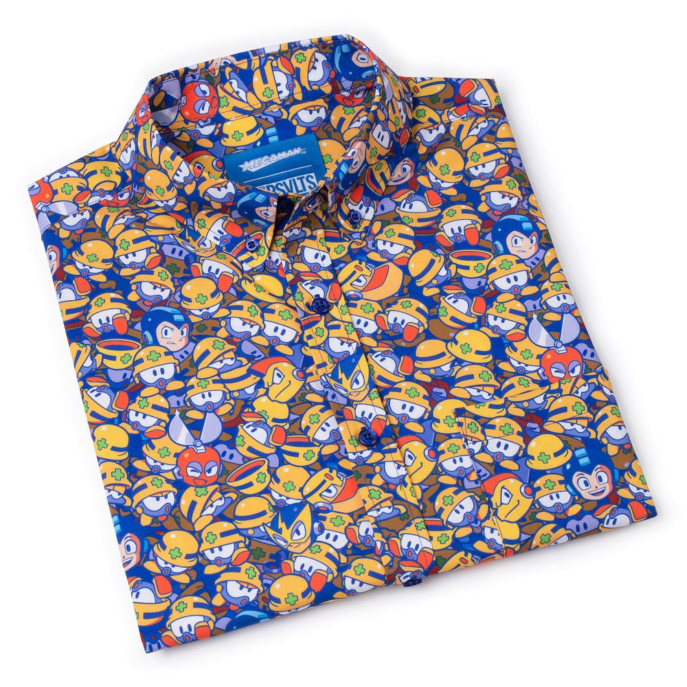 Mega Man "Metall Heads" – KUNUFLEX Short Sleeve Shirt - Image 8