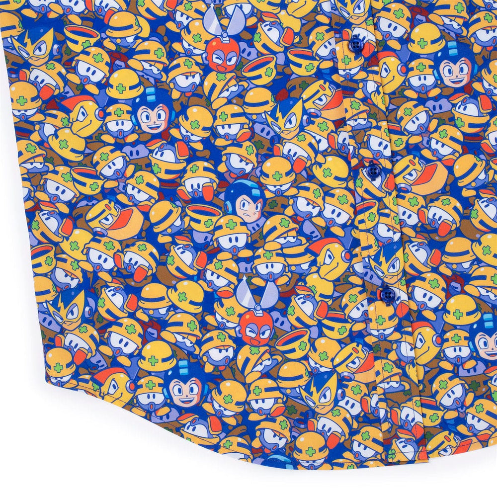 Mega Man "Metall Heads" – KUNUFLEX Short Sleeve Shirt - Image 7