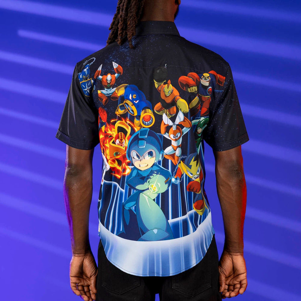 Mega Man "Powered Up" – KUNUFLEX Short Sleeve Shirt - Image 6