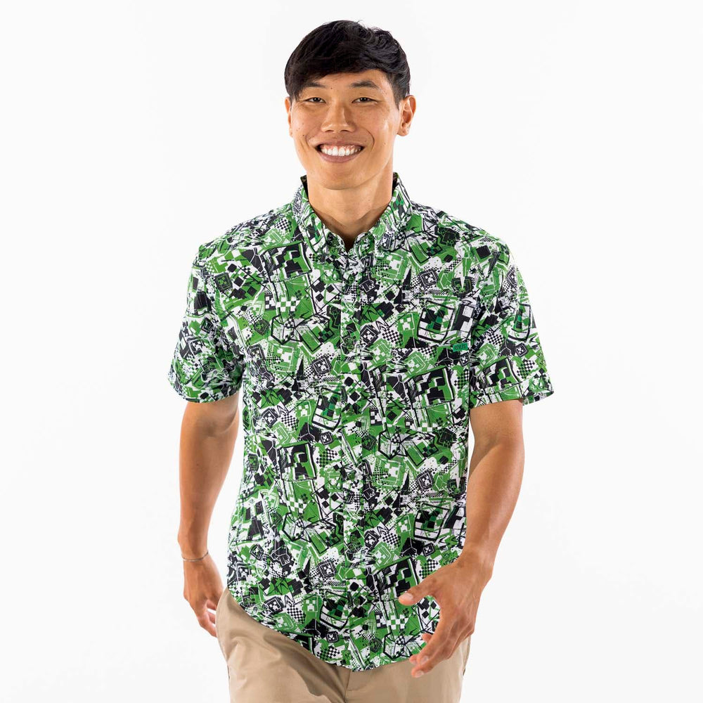 Minecraft "Short Fuse" – KUNUFLEX Short Sleeve Shirt - Image 2