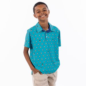 Minecraft "Chicken Jockey" – Youth All-Day Polo