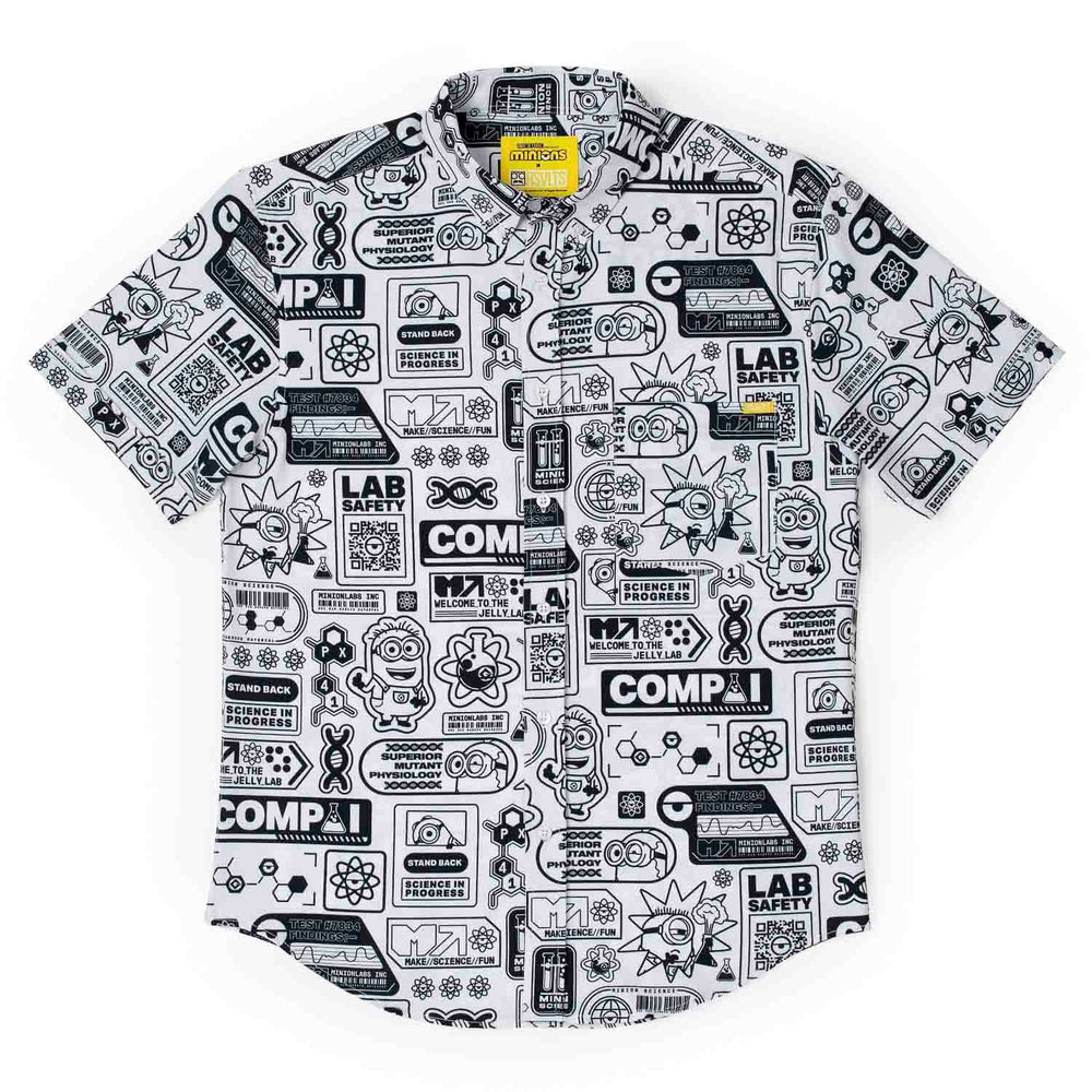 Minions "Zero Days Without Accident" – KUNUFLEX Short Sleeve Shirt - Image 4