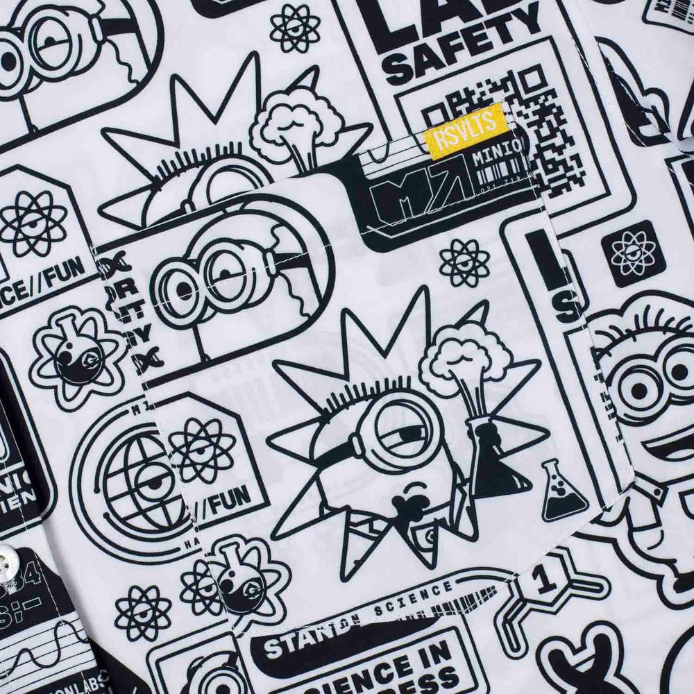 Minions "Zero Days Without Accident" – KUNUFLEX Short Sleeve Shirt - Image 3