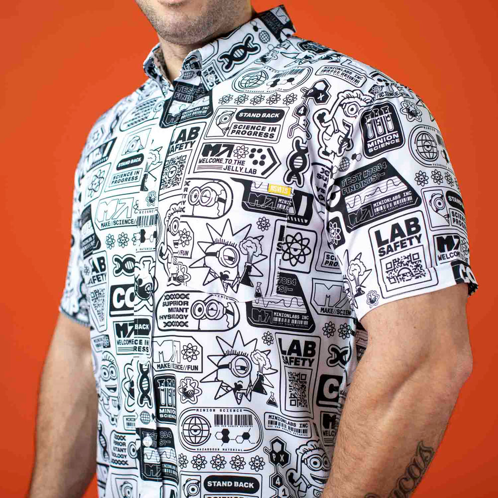 Minions "Zero Days Without Accident" – KUNUFLEX Short Sleeve Shirt