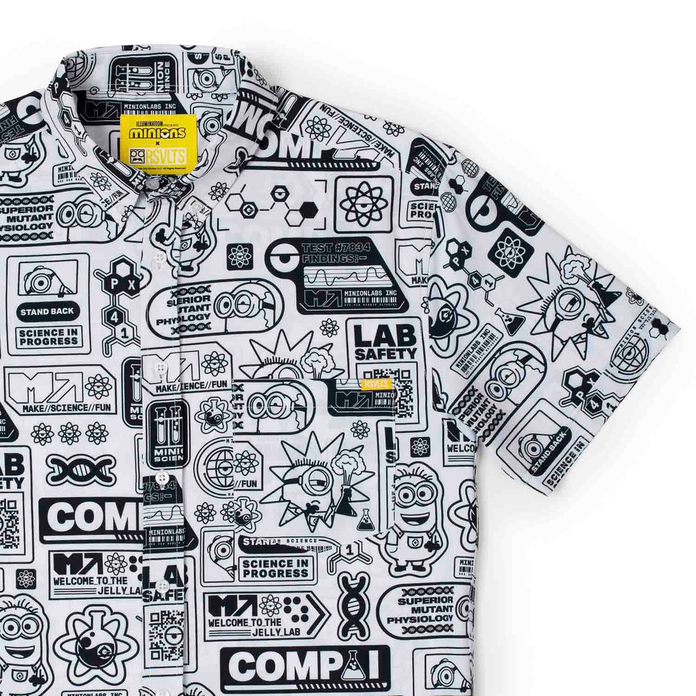 Minions "Zero Days Without Accident" – KUNUFLEX Short Sleeve Shirt - Image 2