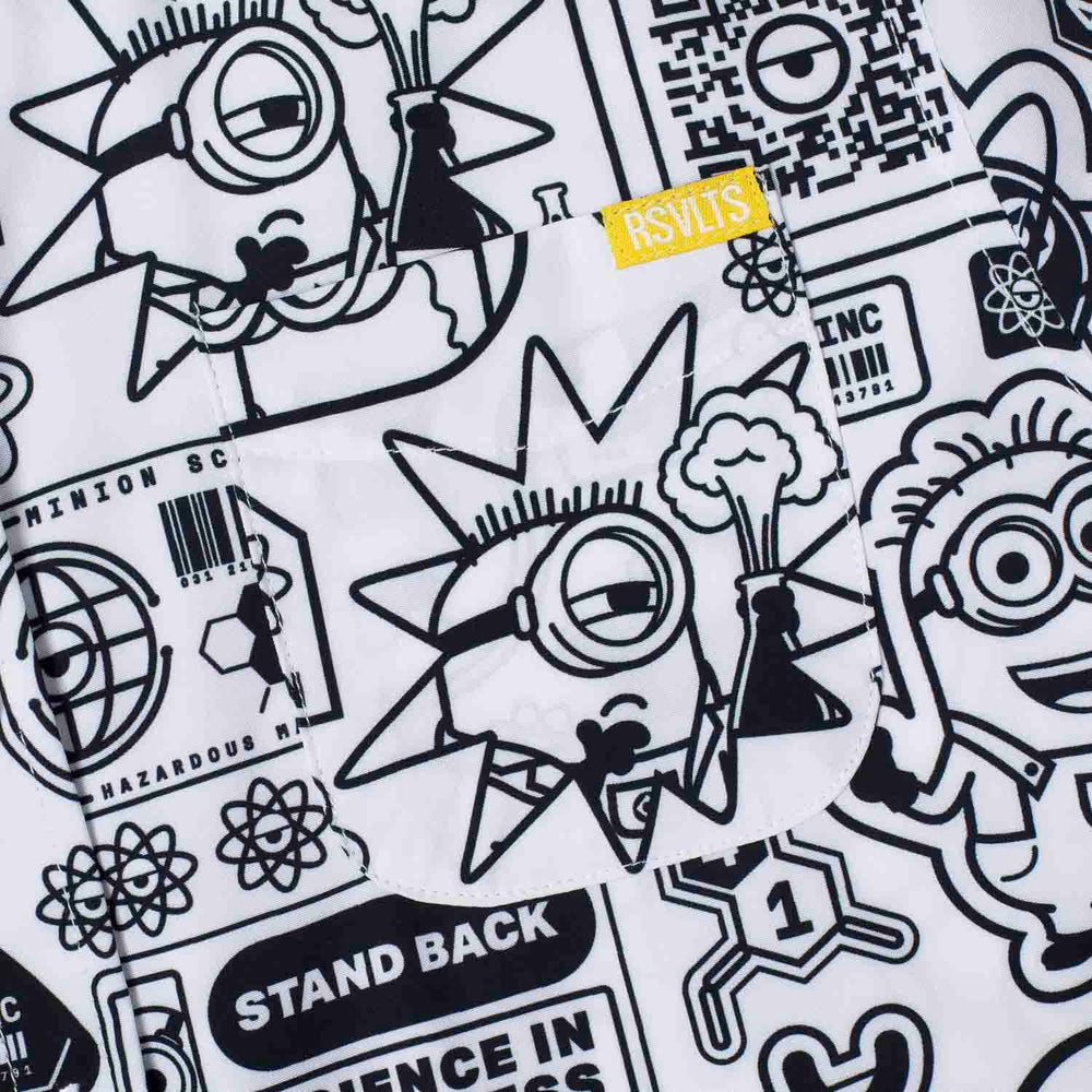 Minions "Zero Days Without Accident" – Youth KUNUFLEX Short Sleeve Shirt - Image 4