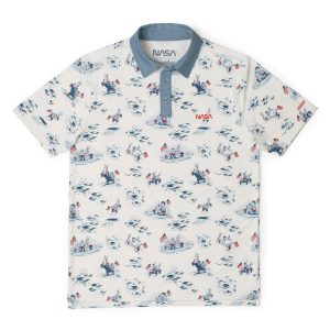 NASA "Moon Buggy (White)" – All-Day Polo