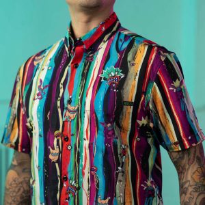 Aaahh!!! Real Monsters "Abstract Screams" – KUNUFLEX Short Sleeve Shirt