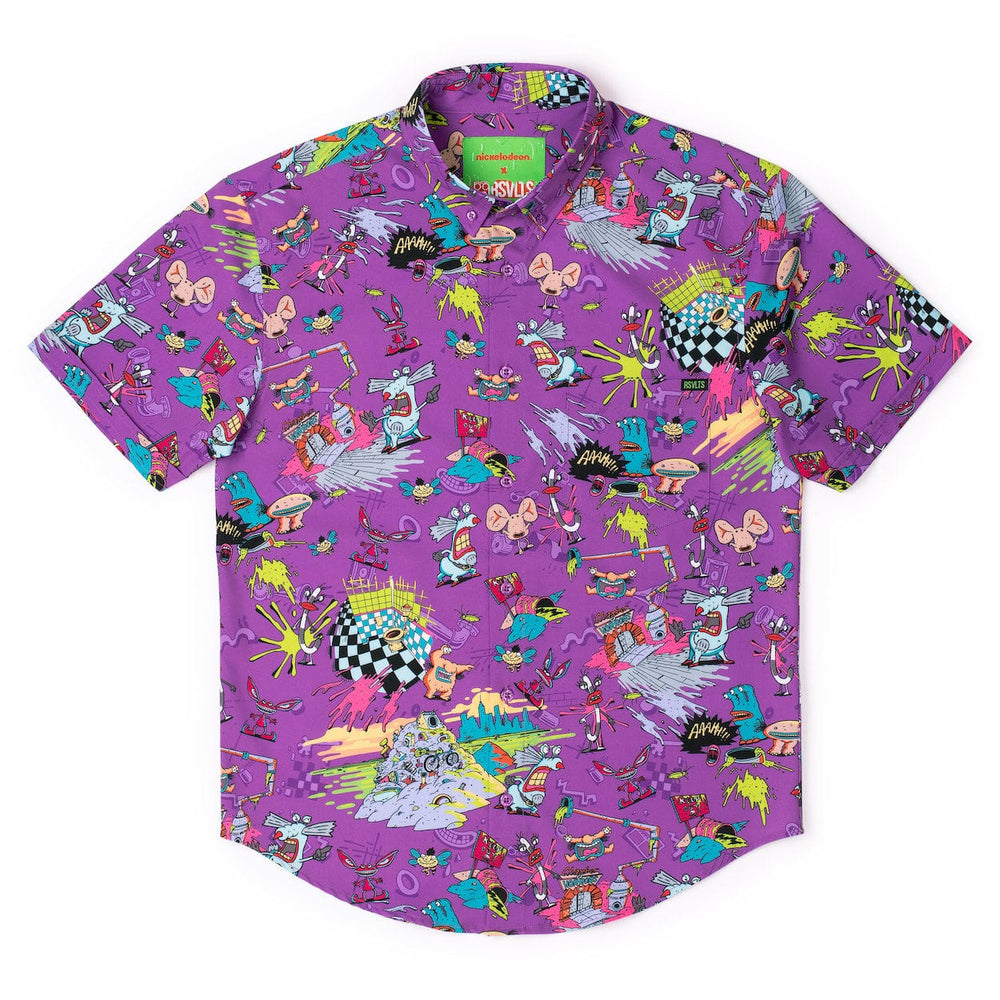 Aaahh!!! Real Monsters "Monster Academy" – KUNUFLEX Short Sleeve Shirt - Image 4
