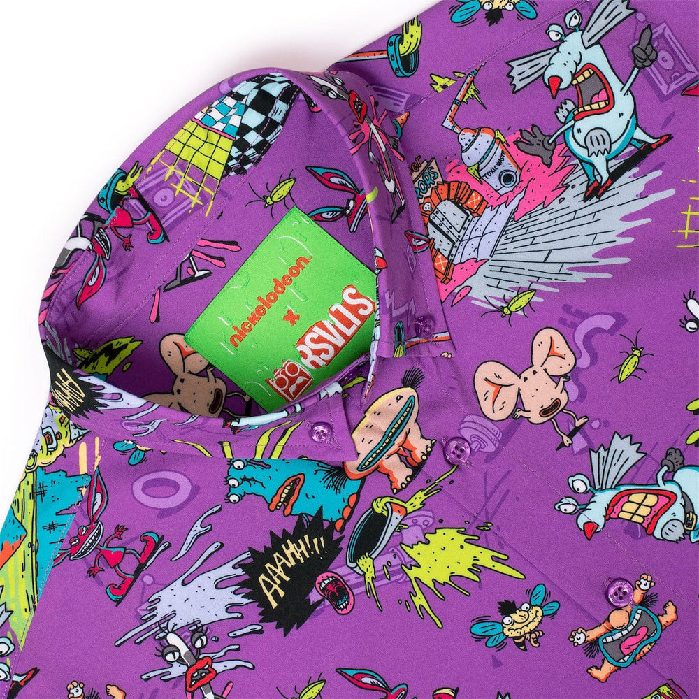 Aaahh!!! Real Monsters "Monster Academy" – KUNUFLEX Short Sleeve Shirt - Image 5