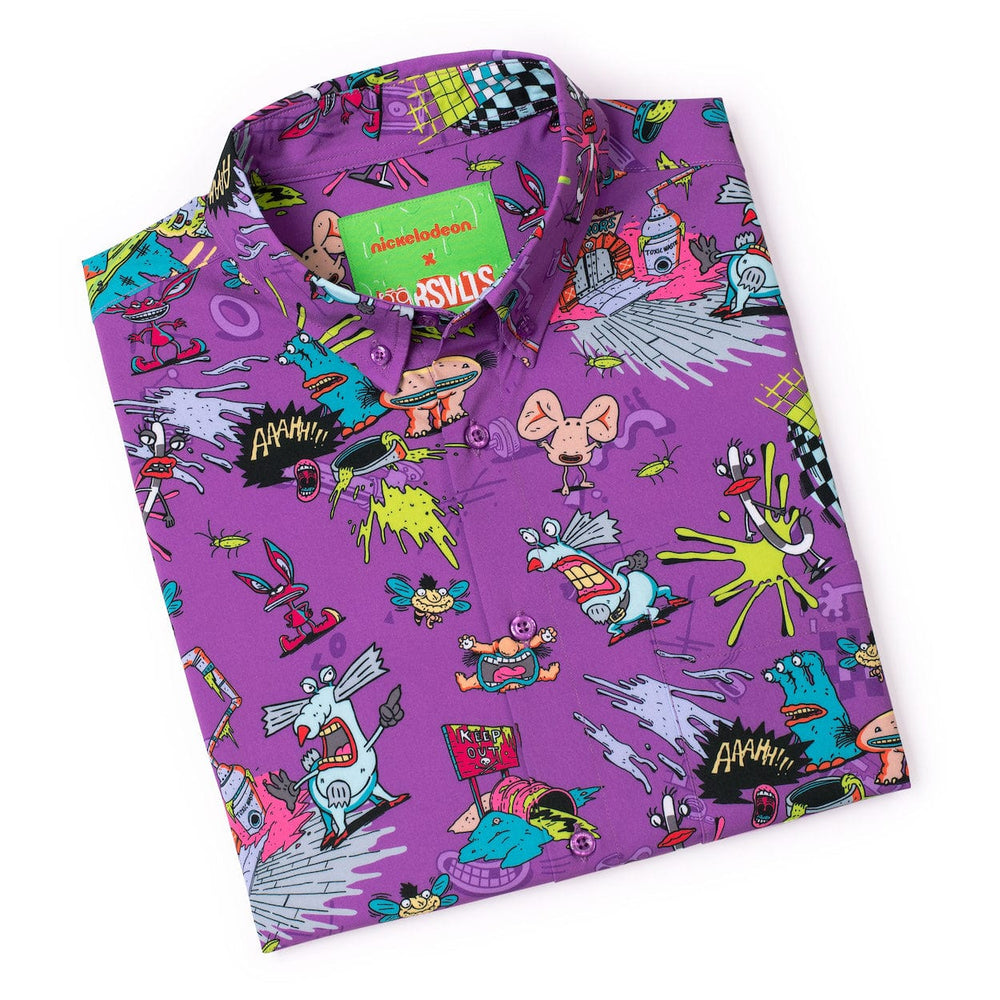 Aaahh!!! Real Monsters "Monster Academy" – KUNUFLEX Short Sleeve Shirt - Image 8