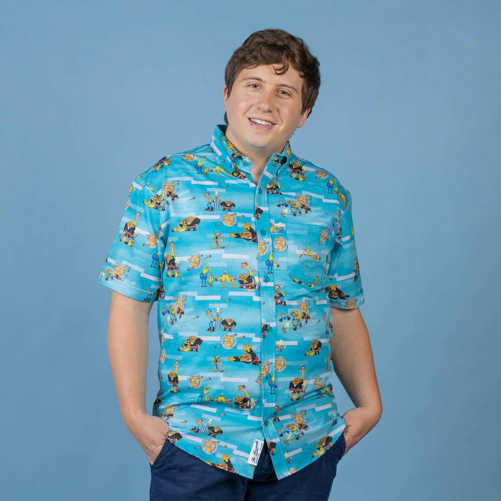 CatDog "Greaser Dogs" – KUNUFLEX Short Sleeve Shirt - Image 5