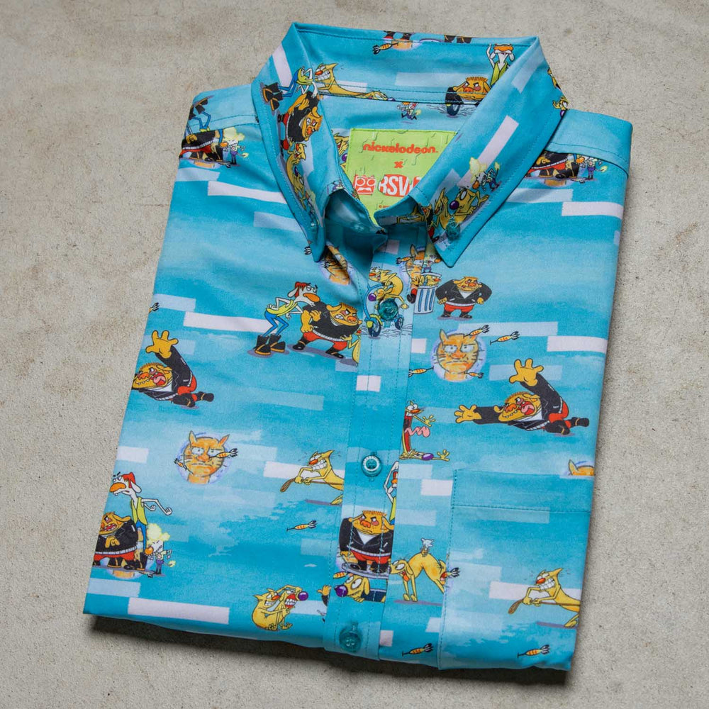 CatDog "Greaser Dogs" – KUNUFLEX Short Sleeve Shirt - Image 4
