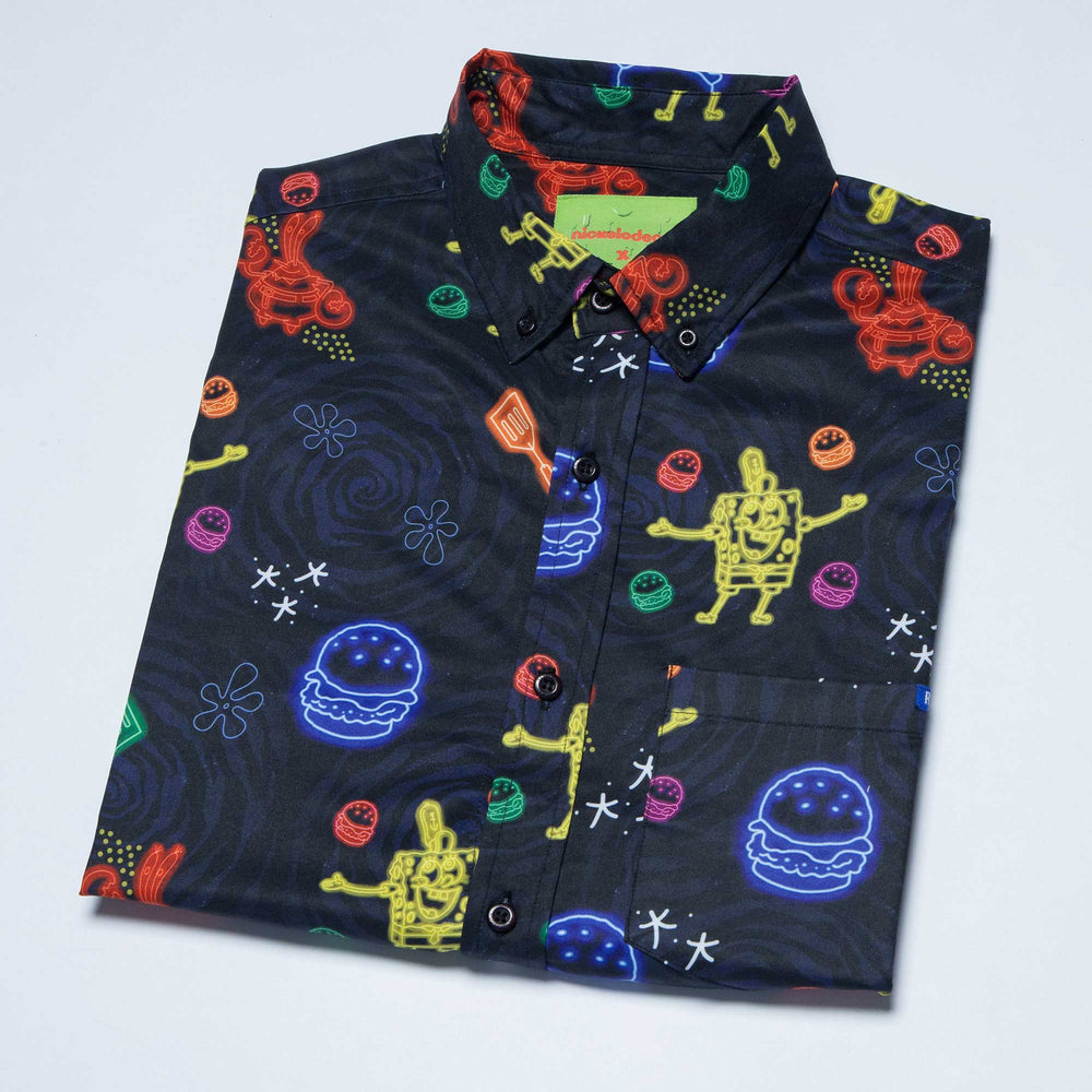 SpongeBob "Pretty Patties" – KUNUFLEX Short Sleeve Shirt - Image 4