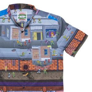 Teenage Mutant Ninja Turtles "Button Mashers" – KUNUFLEX Short Sleeve Shirt