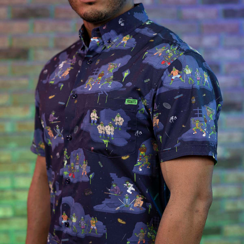 Teenage Mutant Ninja Turtles "IncogNinja" – KUNUFLEX Short Sleeve Shirt - Image 2