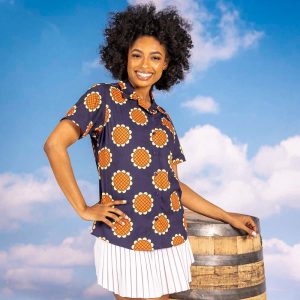 One Piece "Shh! I Am Lucy!" – Women's KUNUFLEX Short Sleeve Shirt