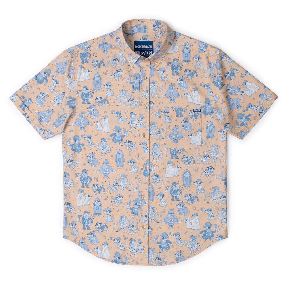 Paging Mr. Morrow "Happy Morroween" – KUNUFLEX Short Sleeve Shirt - Image 3