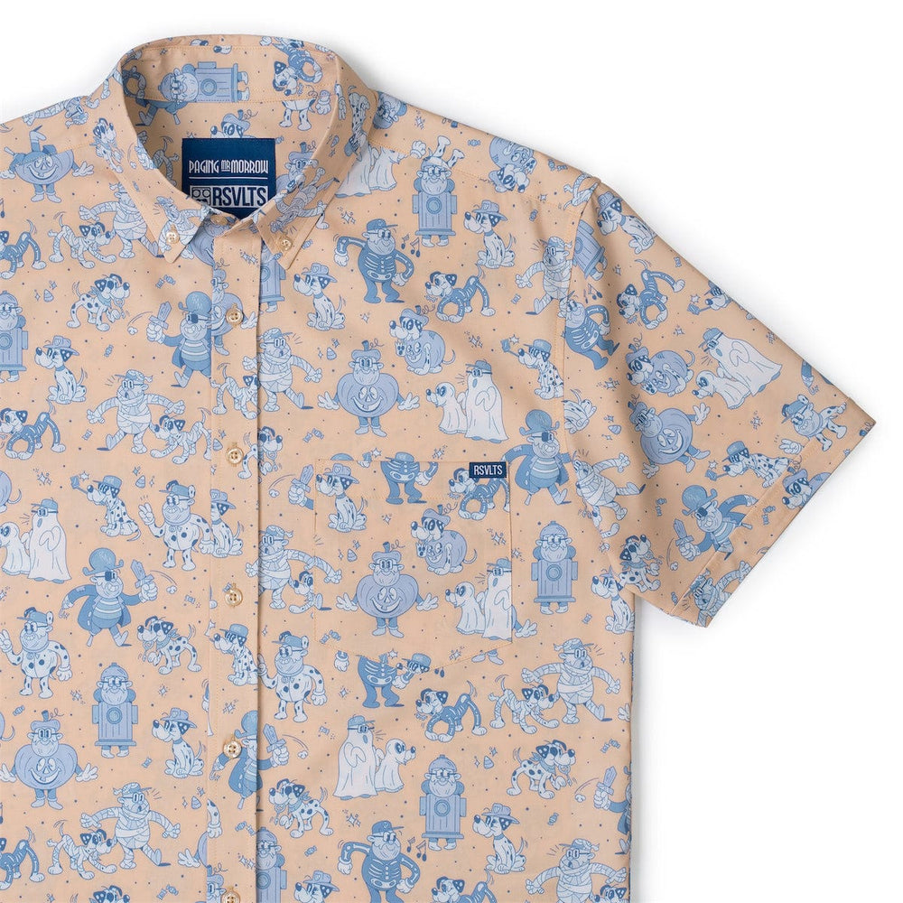 Paging Mr. Morrow "Happy Morroween" – KUNUFLEX Short Sleeve Shirt