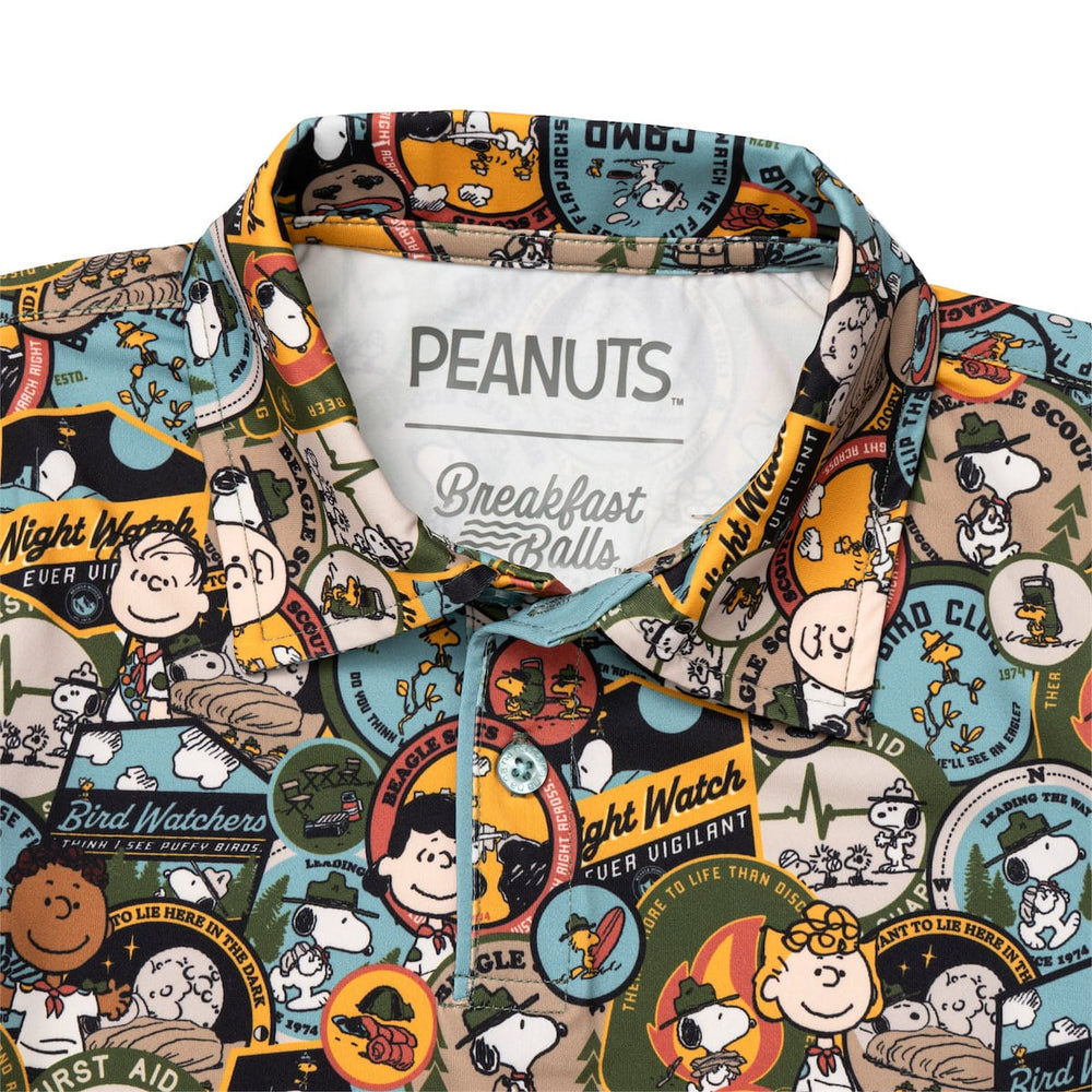 Peanuts "Merit Badges" – Preschooler All-Day Polo - Image 4