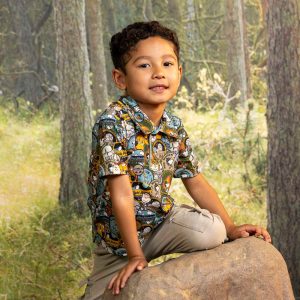 Peanuts "Merit Badges" – Preschooler All-Day Polo