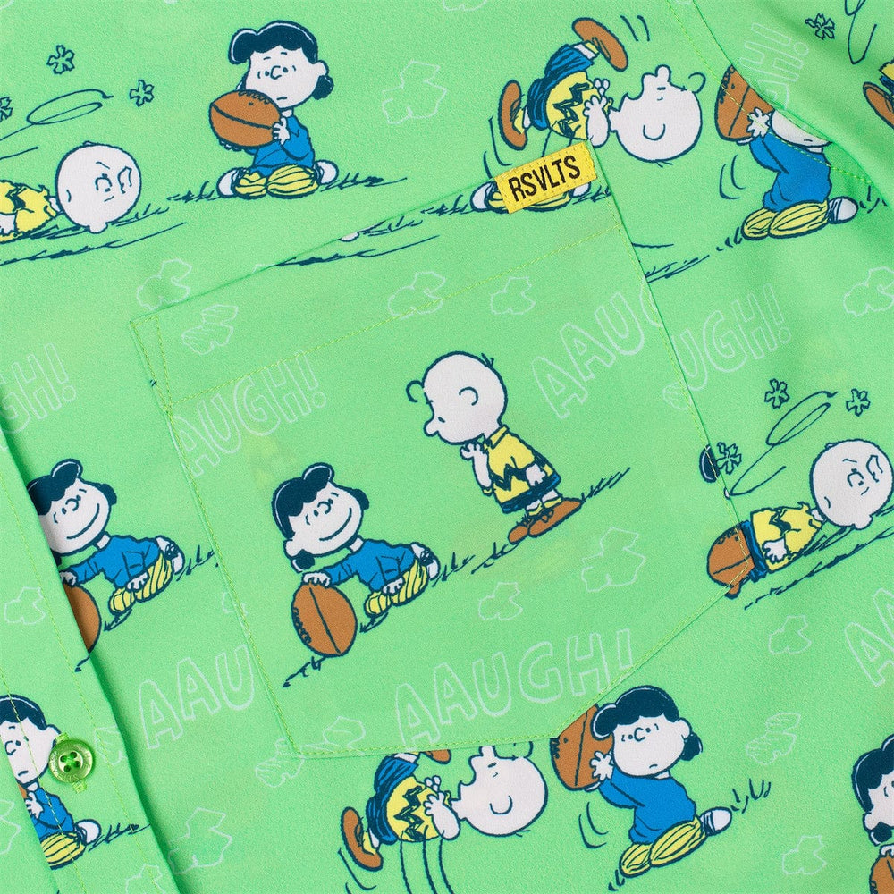 Peanuts "AAUGH!" – KUNUFLEX Short Sleeve Shirt - Image 3