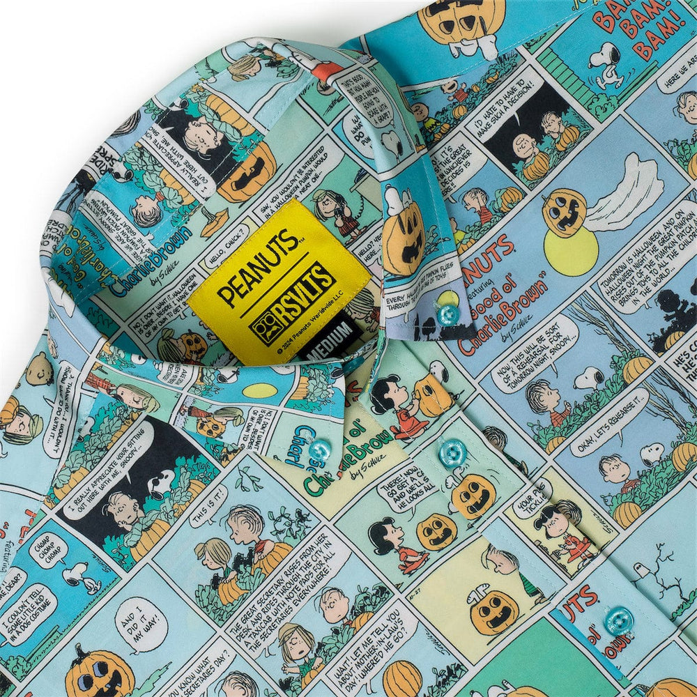 Peanuts "Spooky Strips" – KUNUFLEX Short Sleeve Shirt - Image 6