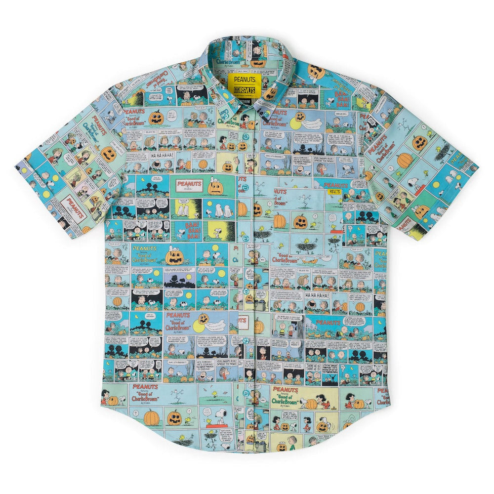 Peanuts "Spooky Strips" – KUNUFLEX Short Sleeve Shirt - Image 5