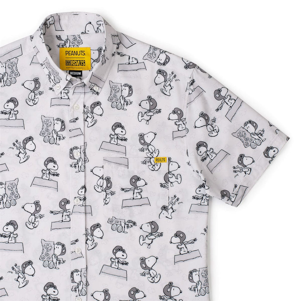 Peanuts "The Flying Ace" – KUNUFLEX Short Sleeve Shirt