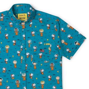 Peanuts "Astro 'Nuts" – KUNUFLEX Short Sleeve Shirt