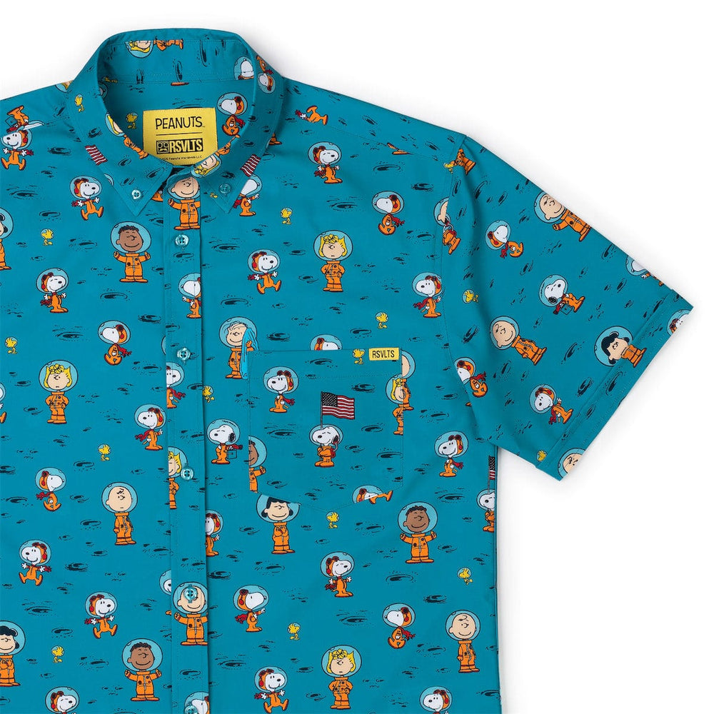 Peanuts "Astro 'Nuts" – KUNUFLEX Short Sleeve Shirt