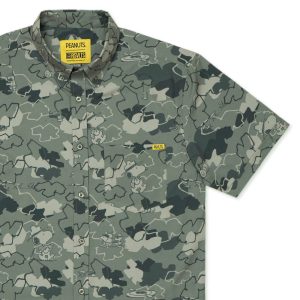 Peanuts "Campout Camo" – KUNUFLEX Short Sleeve Shirt