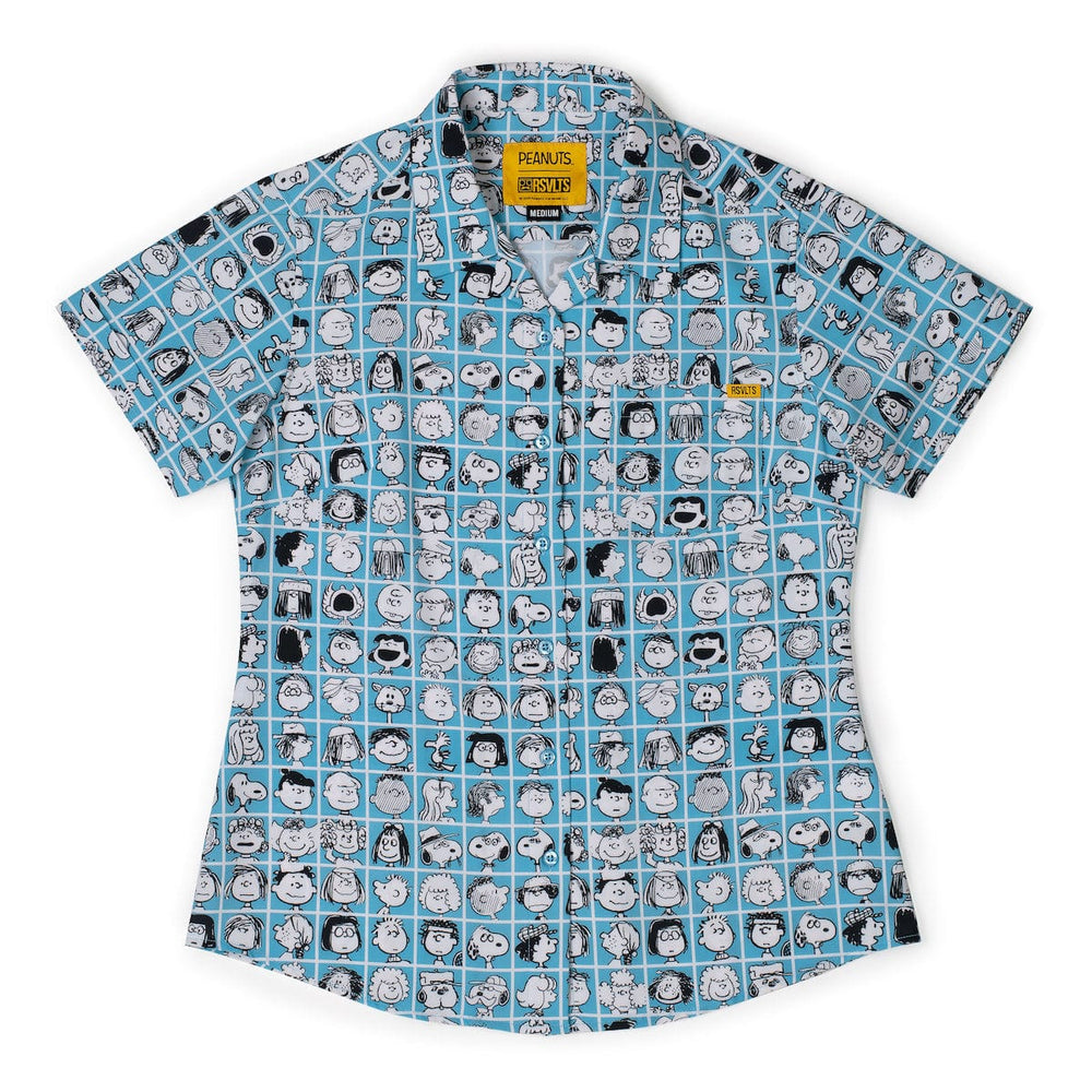 Peanuts "The Peanut Gallery" – Women's KUNUFLEX Short Sleeve Shirt - Image 2